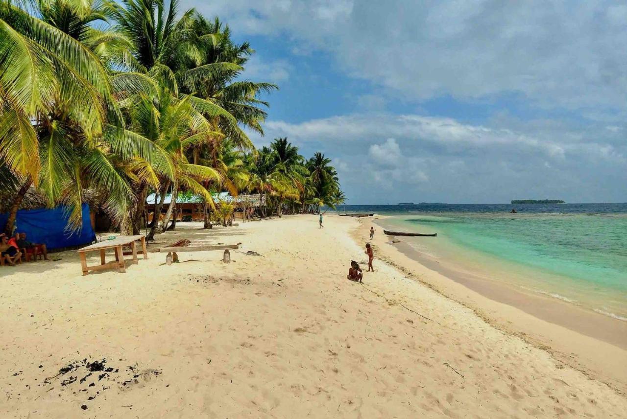 San Blas Islands - Private Cabin Over-The-Ocean Including Meals Mandinga Número Uno 外观 照片